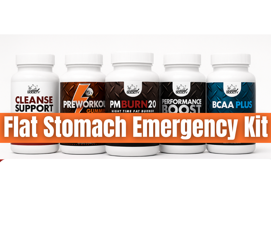 Flat Stomach Emergency Kit Plus Resistance Bands